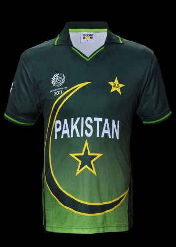 Pakistan 2011 Cricket World Cup Shirt 100% Original  