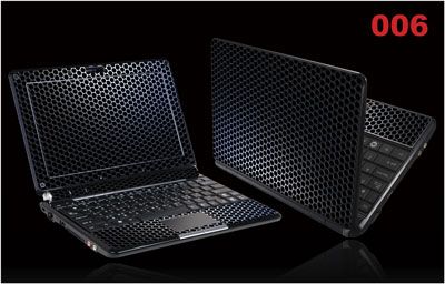 Asus Eee 1000 H HA HE Netbook Skin Choice of Design  