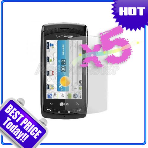 5X LCD SCREEN PROTECTOR GUARD for LG Ally VS740  