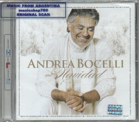 ANDREA BOCELLI, MI NAVIDAD   MY CHRISTMAS . FACTORY SEALED CD. IN 