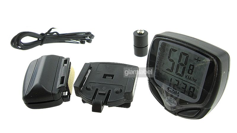 WIRELESS LCD Bike Bicycle Computer Odometer Speedometer  