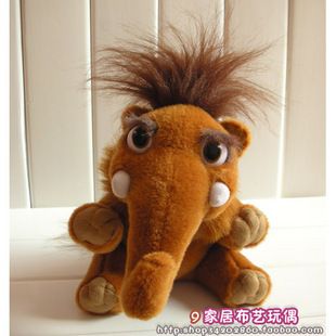 RARE NEW 8 BABY MAMMOTH PEACHES STUFF PLUSH▲ICE AGE 3  