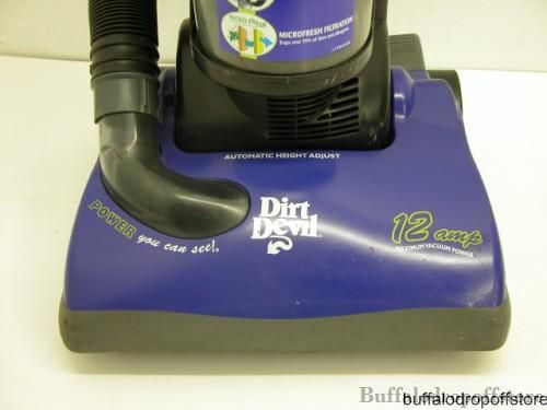 Dirt Devil Breeze Turbo Bagless Upright 12 Amp Vacuum  