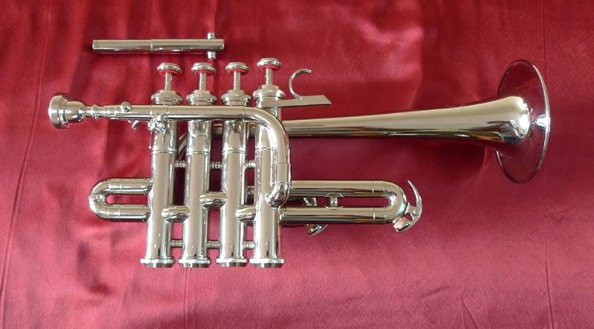 ROCKING OFFER TRISTAR PICCOLO TRUMPET & CASE FAST SHIP  