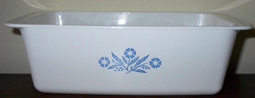 Corning Ware Cornflower Blue Bread Pan  