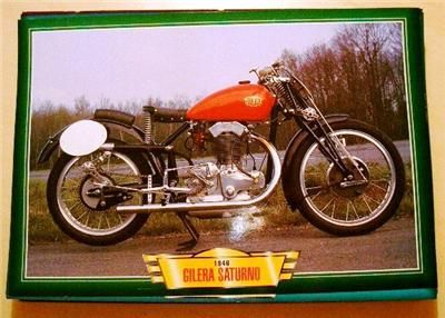 GILERA SATURNO 500 SINGLE 1940S RACE BIKE PICTURE  