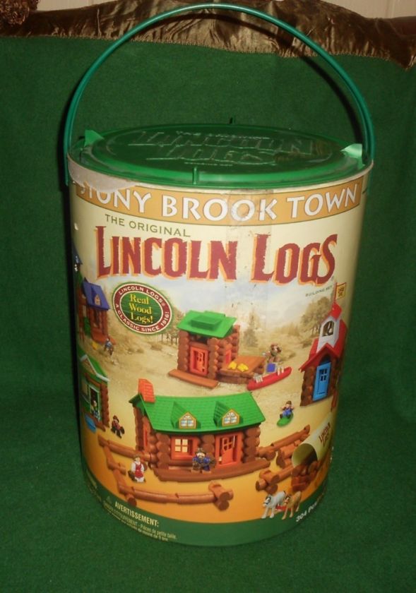 NEX ORIGINAL LINCOLN LOGS STONY BROOK BUILDING SET  