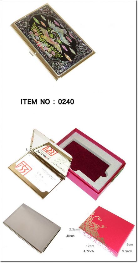 MOP Deskmetal Business credit ID name card holder case  