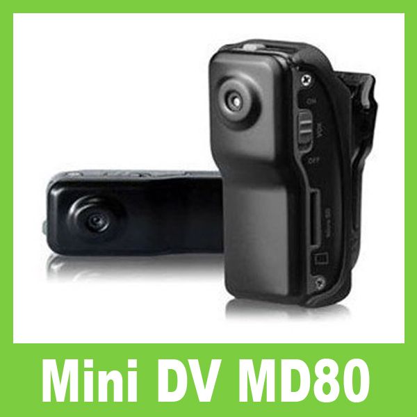 Mini DV DVR Video Camera Spy cam MD80+4GB Micro SD Card 076783016996 