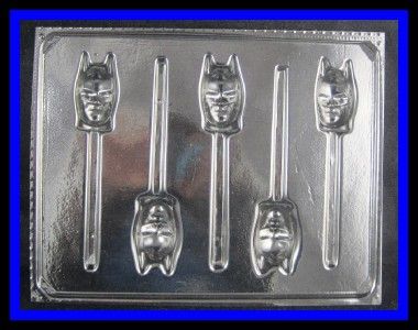 NEW ***BATMAN FACE*** Lollipop Candy Mold  