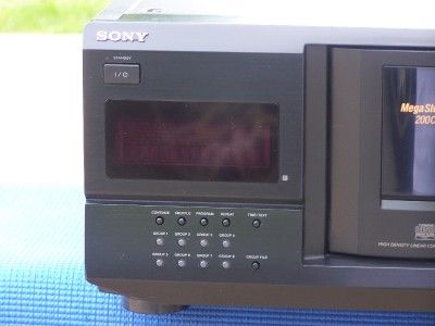 Sony CDP CX230 200 Disc CD Changer Jukebox Player   EX  