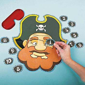   theme. Great added fun for any pirate theme party. Set includes the