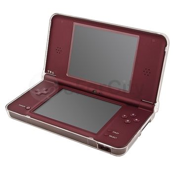 Clear Crystal Snap on Hard Case Cover For Nintendo DSi NDSi LL XL USA 