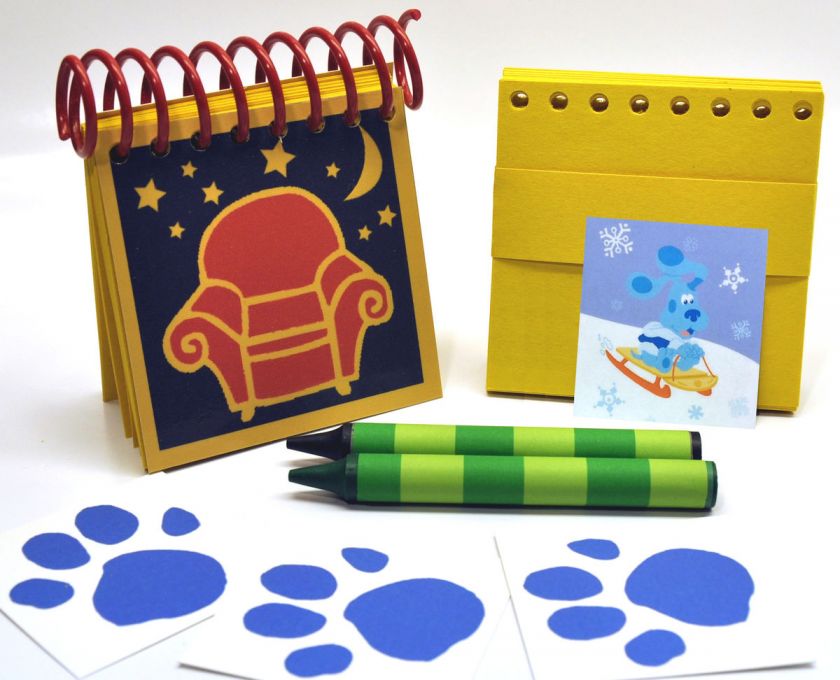 BLUES CLUES HANDY DANDY NIGHTTIME NOTEBOOK PACKAGE EXTRA LARGE SPIRAL 