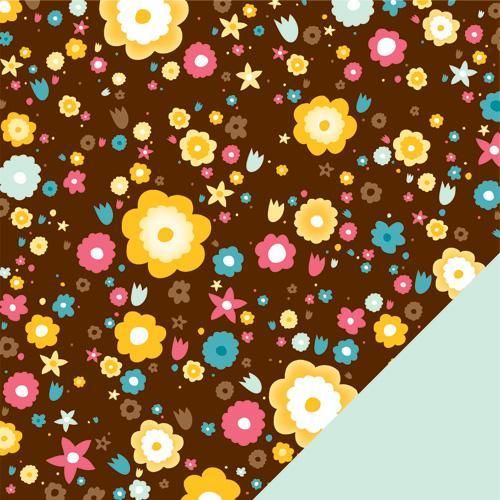 American Crafts Confetti Marley Mocha Glitter NEW  