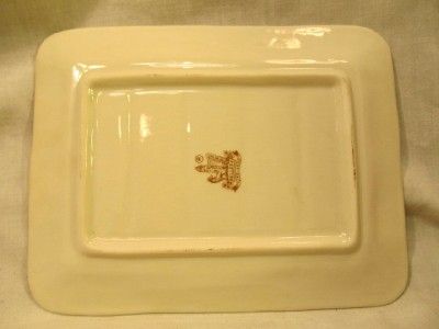 BELLEEK CHINA COTTAGE COVERED BUTTER / CHEESE DISH GOLD MARK  