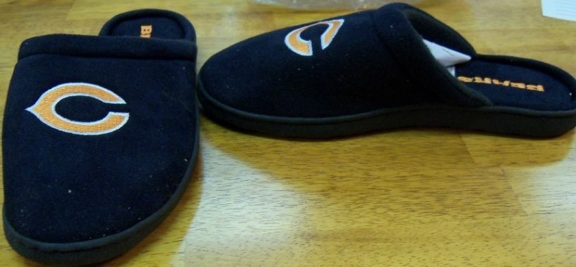 Mens Reebok NFL Team Fleece Slippers,v sz 8/9, NWOB  