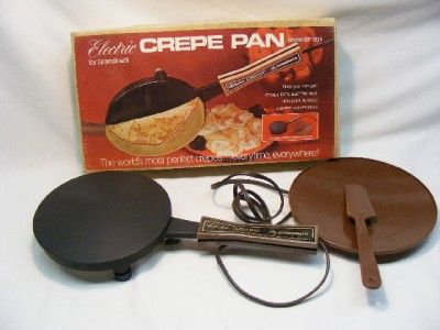 Electric Crepe Pan by Grandinetti BP 303  