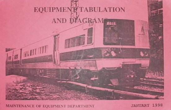 Long Island Rail Road Commuter Equipment Diagrams LIRR  