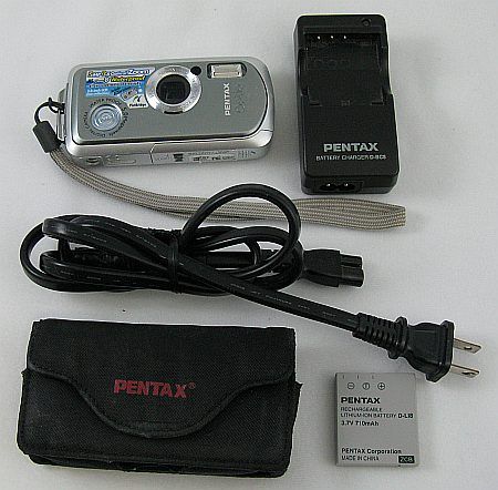 Pentax Optio WP 5.0 Megapixel Digital Camera AS IS  