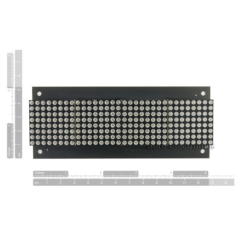 3208 Red LED 3mm Dot Matrix Display Information Board