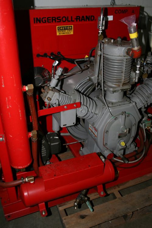 breathing air compressor diving Ingersoll Rand H15T4  