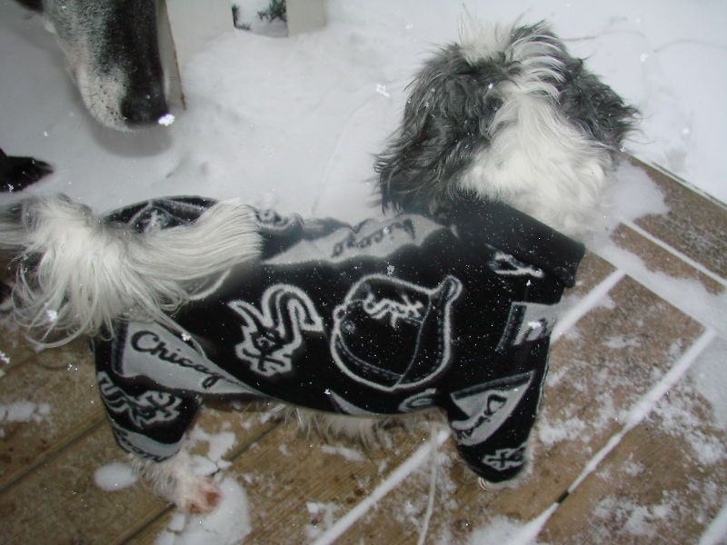 Small Fleece Dog SnowSuit Pajamas many colors see more in store 