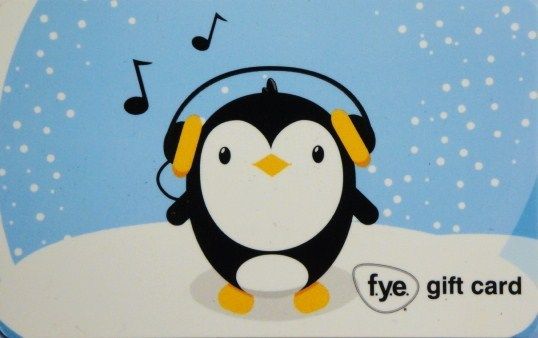 Gift Card Penguin COLLECTIBLE NO VALUE  