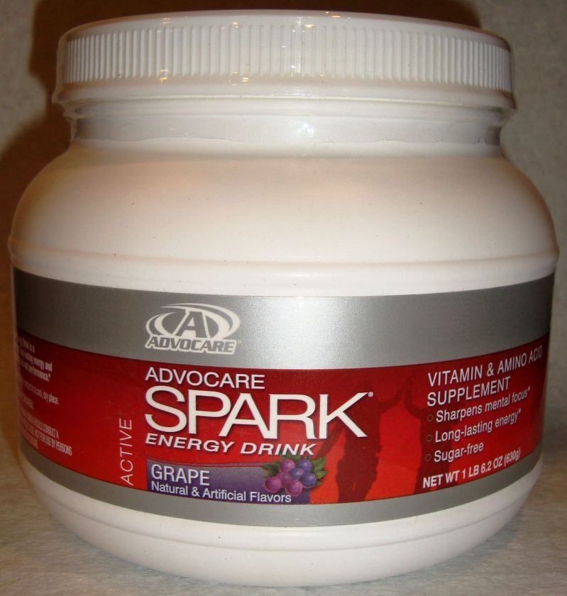 Advocare Spark Energy Drink Canister **7 Flavors   You Choose** Fast 