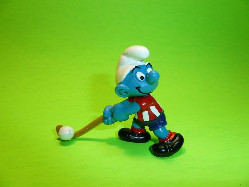 Field Hockey Smurf RARE SCHTROUMPF LOT  