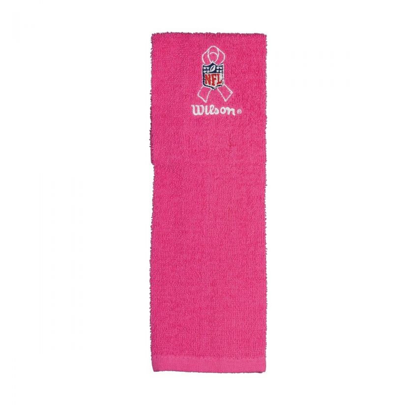 Wilson Pink NFL BCA Football Field Towel  