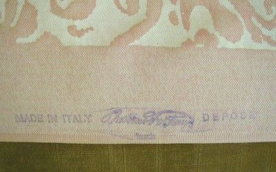 Fortuny Custom Designer Throw Pillows Cotton Fabric Sevigne Set 2 New 