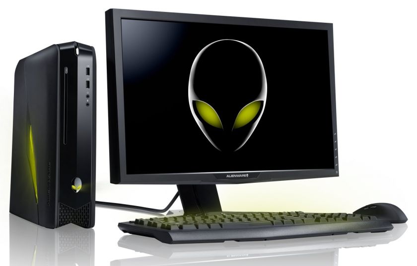 Comes with Alienware multimedia keyboard and optical mouse (monitor 