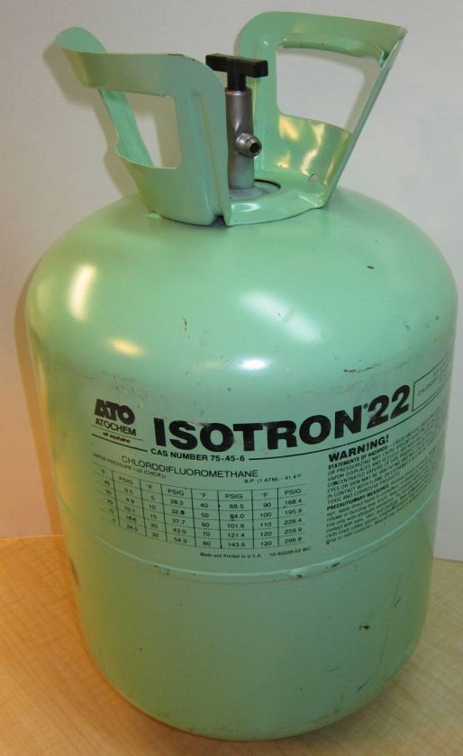 R22 FREON REFRIGERANT ►FULL 30 LB TANK ►R 22 ►HVAC Air 