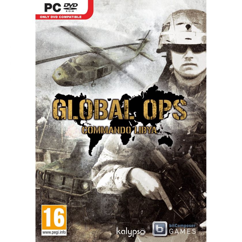 PC DVD Global Ops Commando Libya *NEW & SEALED GAME*  