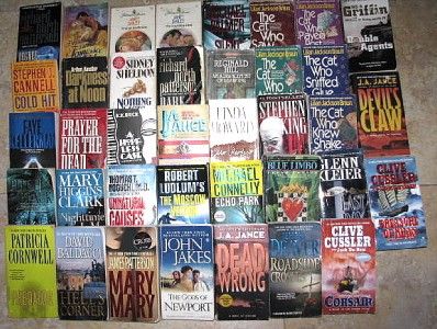 Romance Suspense Mystery Huge Lot of 82 PB Books Reading Condition 