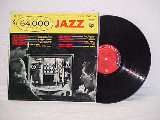 lp $64,000 JAZZ Columbia CL777 Armstrong Garner Ellington Brubeck 