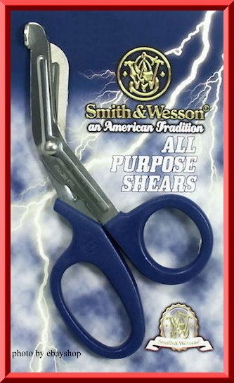 NEW SMITH & WESSON EMT EMS HEAVY DUTY SCISSORS SHEARS  