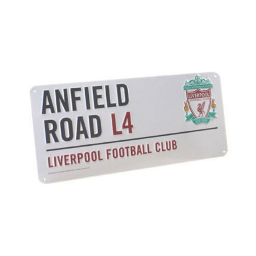 LIVERPOOL FC ANFIELD ROAD STREET ROAD SIGN NEW  