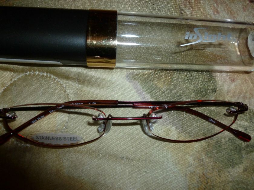   Edge Glow Reading Glasses in Tube Retails $19.99 035256853438  