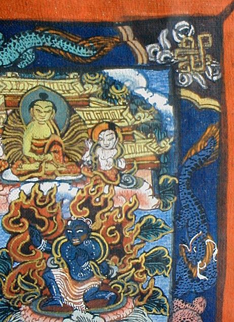 BUDDHA THANGKA TANGKA TANKA THANKA MANDALA YAMANTAKA  