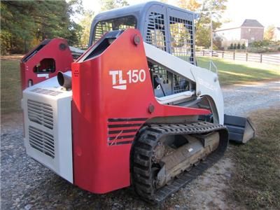 TAKEUCHI TL150, 1600 HRS, NEW TRACKS, COMPACT TRACK LOADER  