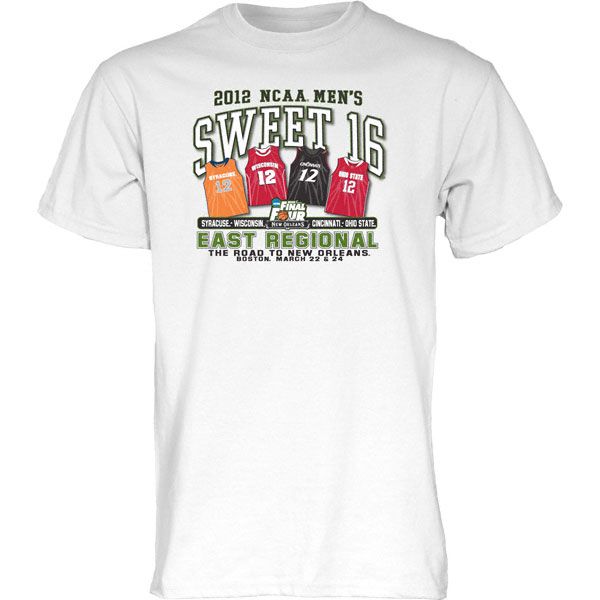 College Basketball 2012 NCAA East Regional Sweet Sixteen Jerseys T 