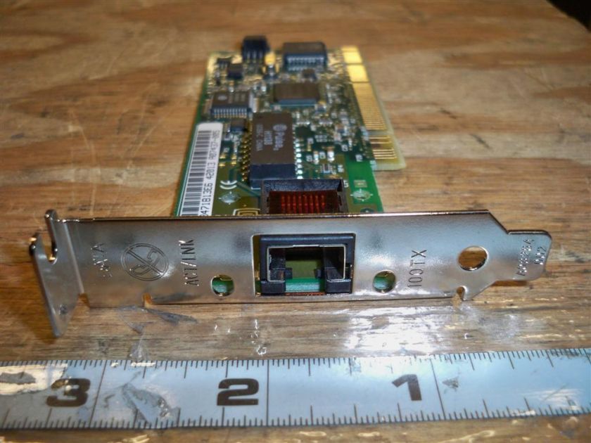 IBM 10/100 EtherJet Low Profile Adapter NIC 19K4209  