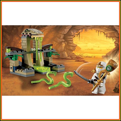 LEGO NINJAGO 9440 Venomari Shrine sets Zane ZX ninja minifigures legos 