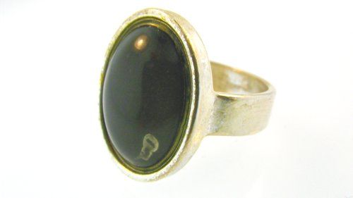 Vintage Coro Sterling Silver Mood Ring  