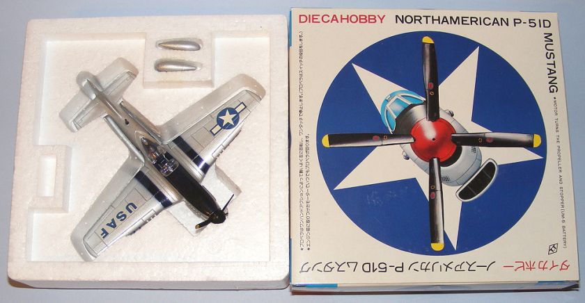 DIECA HOBBY Like Aero Mini P 51D Mustang MINT BOXED  