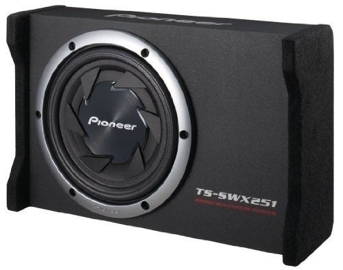 Pioneer TS SWX251 800 Watts 10 Single Enclosure Loaded Truck 10 