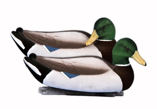 Mallard Duck Decoys Fully Flocked Head & Body Mallards  