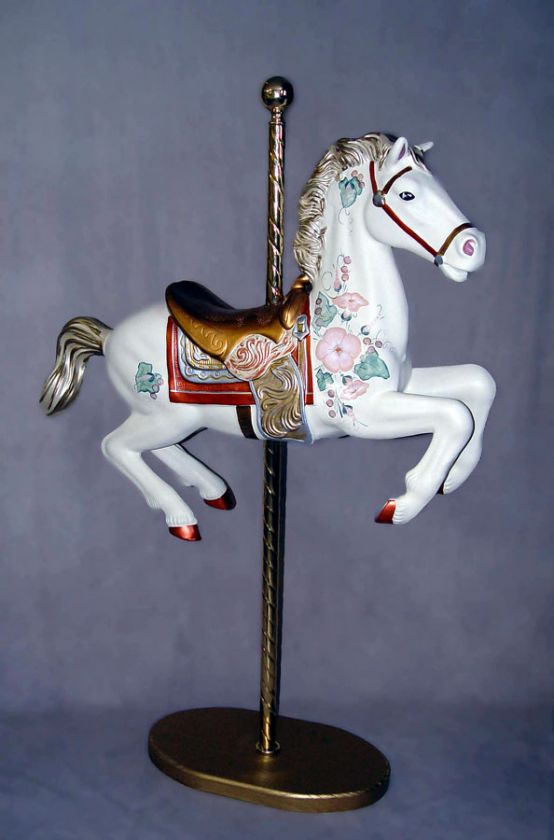 Glory Carousel Horse, Beautifully handpainted and numbered